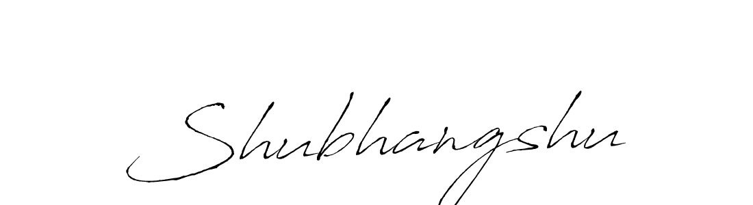 How to make Shubhangshu signature? Antro_Vectra is a professional autograph style. Create handwritten signature for Shubhangshu name. Shubhangshu signature style 6 images and pictures png