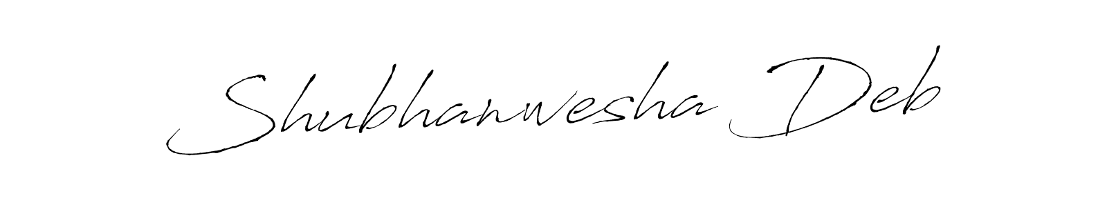 Antro_Vectra is a professional signature style that is perfect for those who want to add a touch of class to their signature. It is also a great choice for those who want to make their signature more unique. Get Shubhanwesha Deb name to fancy signature for free. Shubhanwesha Deb signature style 6 images and pictures png