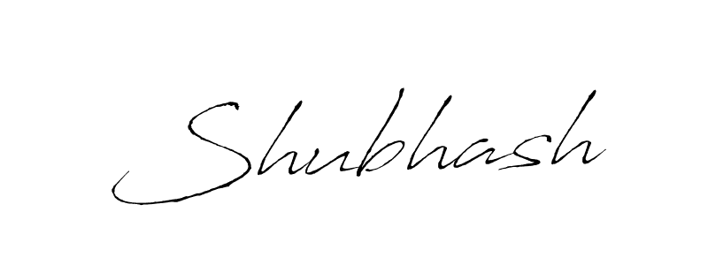 Shubhash stylish signature style. Best Handwritten Sign (Antro_Vectra) for my name. Handwritten Signature Collection Ideas for my name Shubhash. Shubhash signature style 6 images and pictures png