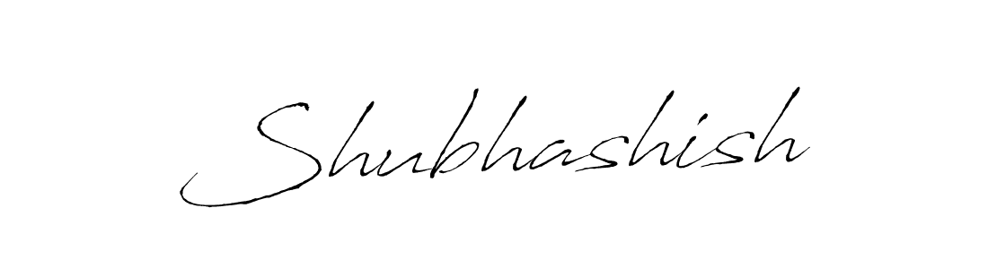 Shubhashish stylish signature style. Best Handwritten Sign (Antro_Vectra) for my name. Handwritten Signature Collection Ideas for my name Shubhashish. Shubhashish signature style 6 images and pictures png