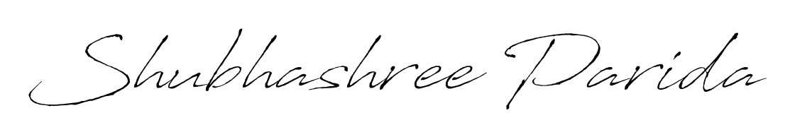 Try this chic Shubhashree Parida handwritten sign style. Using Antro_Vectra font elements, it gives your name a sleek, memorable identity. Shubhashree Parida signature style 6 images and pictures png