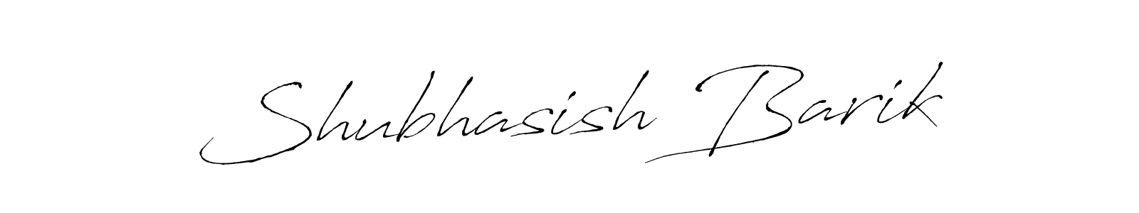Design your own signature with our free online signature maker. With this signature software, you can create a handwritten (Antro_Vectra) signature for name Shubhasish Barik. Shubhasish Barik signature style 6 images and pictures png