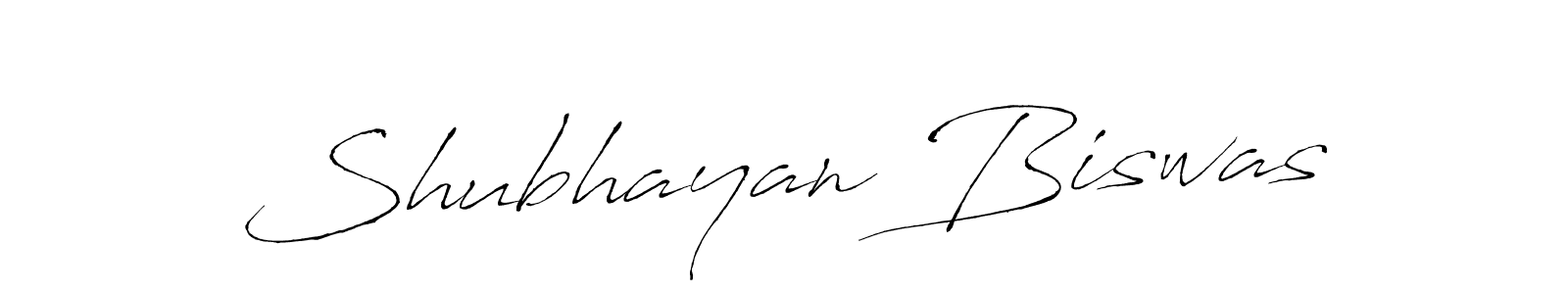 Create a beautiful signature design for name Shubhayan Biswas. With this signature (Antro_Vectra) fonts, you can make a handwritten signature for free. Shubhayan Biswas signature style 6 images and pictures png