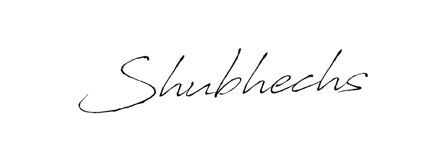 Make a beautiful signature design for name Shubhechs. With this signature (Antro_Vectra) style, you can create a handwritten signature for free. Shubhechs signature style 6 images and pictures png