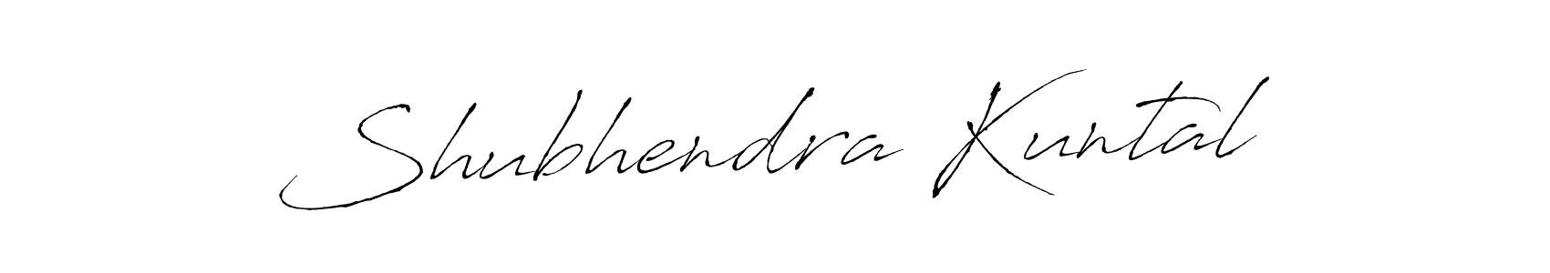 Shubhendra Kuntal stylish signature style. Best Handwritten Sign (Antro_Vectra) for my name. Handwritten Signature Collection Ideas for my name Shubhendra Kuntal. Shubhendra Kuntal signature style 6 images and pictures png