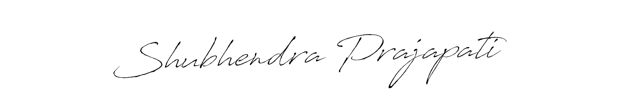 Also we have Shubhendra Prajapati name is the best signature style. Create professional handwritten signature collection using Antro_Vectra autograph style. Shubhendra Prajapati signature style 6 images and pictures png