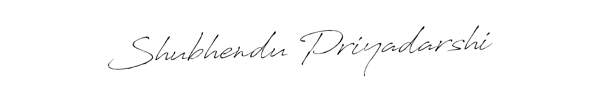 Design your own signature with our free online signature maker. With this signature software, you can create a handwritten (Antro_Vectra) signature for name Shubhendu Priyadarshi. Shubhendu Priyadarshi signature style 6 images and pictures png