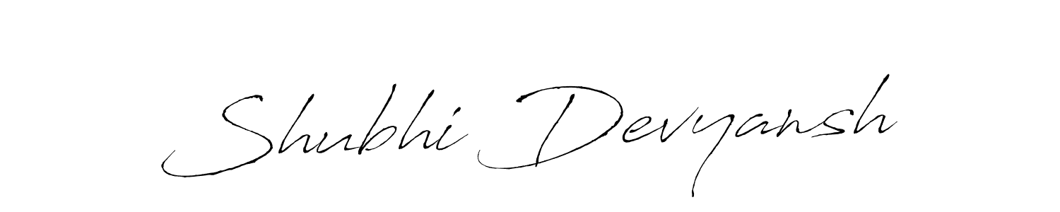 How to Draw Shubhi Devyansh signature style? Antro_Vectra is a latest design signature styles for name Shubhi Devyansh. Shubhi Devyansh signature style 6 images and pictures png