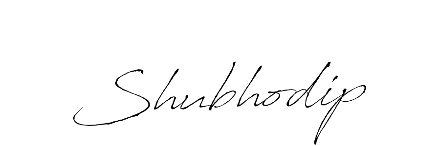 You should practise on your own different ways (Antro_Vectra) to write your name (Shubhodip) in signature. don't let someone else do it for you. Shubhodip signature style 6 images and pictures png