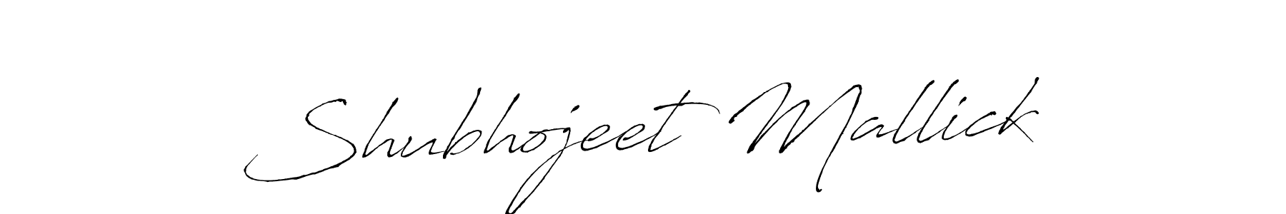 How to make Shubhojeet Mallick signature? Antro_Vectra is a professional autograph style. Create handwritten signature for Shubhojeet Mallick name. Shubhojeet Mallick signature style 6 images and pictures png