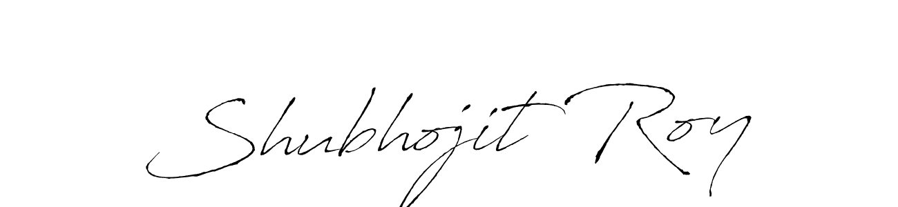 You should practise on your own different ways (Antro_Vectra) to write your name (Shubhojit Roy) in signature. don't let someone else do it for you. Shubhojit Roy signature style 6 images and pictures png