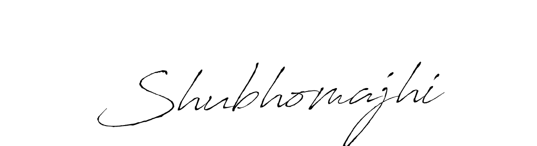 How to make Shubhomajhi signature? Antro_Vectra is a professional autograph style. Create handwritten signature for Shubhomajhi name. Shubhomajhi signature style 6 images and pictures png