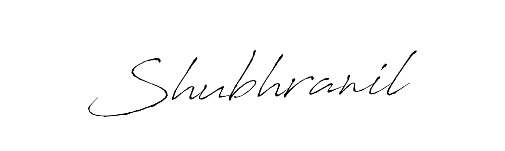 Use a signature maker to create a handwritten signature online. With this signature software, you can design (Antro_Vectra) your own signature for name Shubhranil. Shubhranil signature style 6 images and pictures png