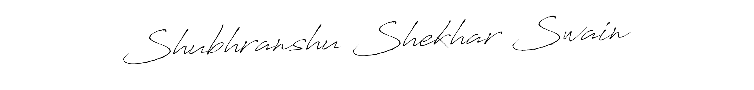 Make a short Shubhranshu Shekhar Swain signature style. Manage your documents anywhere anytime using Antro_Vectra. Create and add eSignatures, submit forms, share and send files easily. Shubhranshu Shekhar Swain signature style 6 images and pictures png