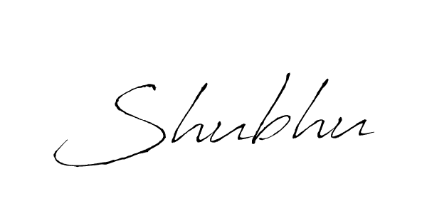 Shubhu stylish signature style. Best Handwritten Sign (Antro_Vectra) for my name. Handwritten Signature Collection Ideas for my name Shubhu. Shubhu signature style 6 images and pictures png