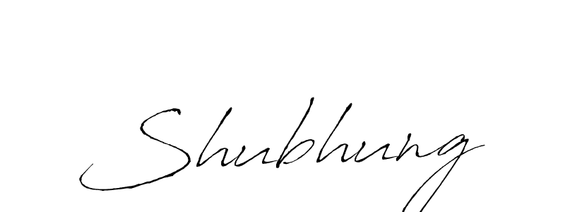 It looks lik you need a new signature style for name Shubhung. Design unique handwritten (Antro_Vectra) signature with our free signature maker in just a few clicks. Shubhung signature style 6 images and pictures png