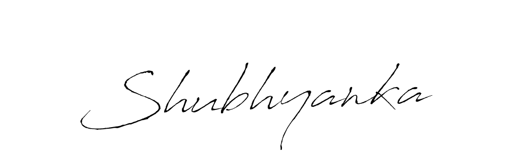 The best way (Antro_Vectra) to make a short signature is to pick only two or three words in your name. The name Shubhyanka include a total of six letters. For converting this name. Shubhyanka signature style 6 images and pictures png