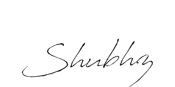 Create a beautiful signature design for name Shubhz. With this signature (Antro_Vectra) fonts, you can make a handwritten signature for free. Shubhz signature style 6 images and pictures png