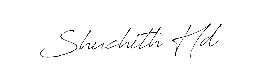 Similarly Antro_Vectra is the best handwritten signature design. Signature creator online .You can use it as an online autograph creator for name Shuchith Hd. Shuchith Hd signature style 6 images and pictures png