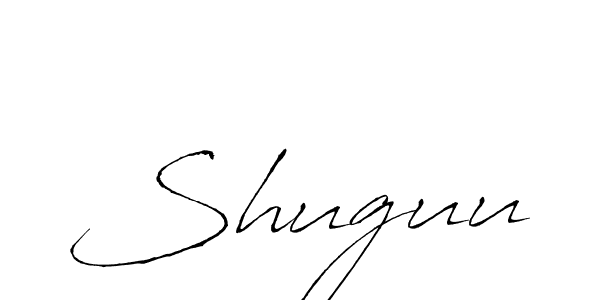 Shuguu stylish signature style. Best Handwritten Sign (Antro_Vectra) for my name. Handwritten Signature Collection Ideas for my name Shuguu. Shuguu signature style 6 images and pictures png