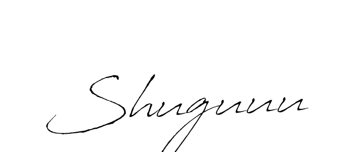 Use a signature maker to create a handwritten signature online. With this signature software, you can design (Antro_Vectra) your own signature for name Shuguuu. Shuguuu signature style 6 images and pictures png