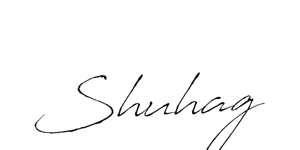 Make a beautiful signature design for name Shuhag. With this signature (Antro_Vectra) style, you can create a handwritten signature for free. Shuhag signature style 6 images and pictures png