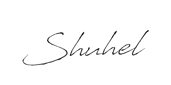 The best way (Antro_Vectra) to make a short signature is to pick only two or three words in your name. The name Shuhel include a total of six letters. For converting this name. Shuhel signature style 6 images and pictures png
