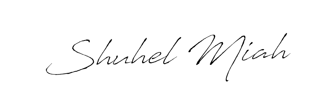 The best way (Antro_Vectra) to make a short signature is to pick only two or three words in your name. The name Shuhel Miah include a total of six letters. For converting this name. Shuhel Miah signature style 6 images and pictures png