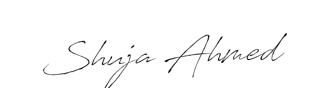 This is the best signature style for the Shuja Ahmed name. Also you like these signature font (Antro_Vectra). Mix name signature. Shuja Ahmed signature style 6 images and pictures png
