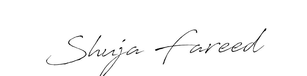 The best way (Antro_Vectra) to make a short signature is to pick only two or three words in your name. The name Shuja Fareed include a total of six letters. For converting this name. Shuja Fareed signature style 6 images and pictures png