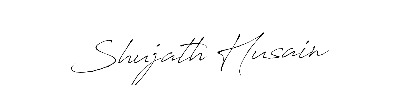 Shujath Husain stylish signature style. Best Handwritten Sign (Antro_Vectra) for my name. Handwritten Signature Collection Ideas for my name Shujath Husain. Shujath Husain signature style 6 images and pictures png