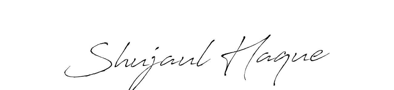 Antro_Vectra is a professional signature style that is perfect for those who want to add a touch of class to their signature. It is also a great choice for those who want to make their signature more unique. Get Shujaul Haque name to fancy signature for free. Shujaul Haque signature style 6 images and pictures png