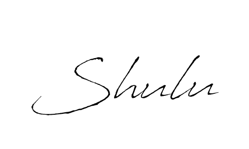 Use a signature maker to create a handwritten signature online. With this signature software, you can design (Antro_Vectra) your own signature for name Shulu. Shulu signature style 6 images and pictures png