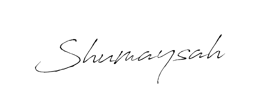 You should practise on your own different ways (Antro_Vectra) to write your name (Shumaysah) in signature. don't let someone else do it for you. Shumaysah signature style 6 images and pictures png