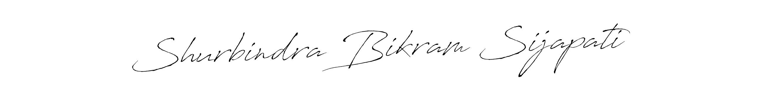 The best way (Antro_Vectra) to make a short signature is to pick only two or three words in your name. The name Shurbindra Bikram Sijapati include a total of six letters. For converting this name. Shurbindra Bikram Sijapati signature style 6 images and pictures png