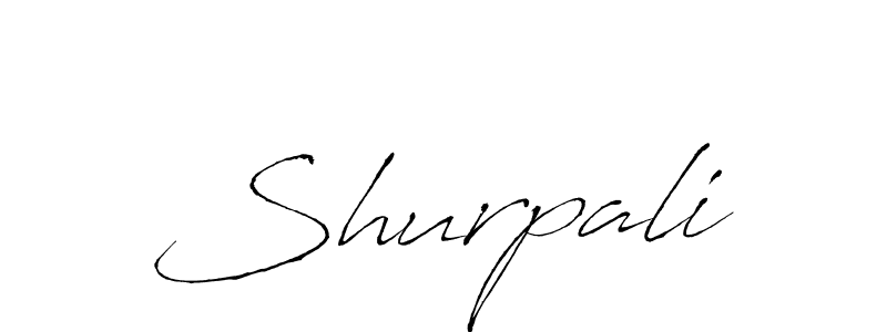 How to make Shurpali name signature. Use Antro_Vectra style for creating short signs online. This is the latest handwritten sign. Shurpali signature style 6 images and pictures png