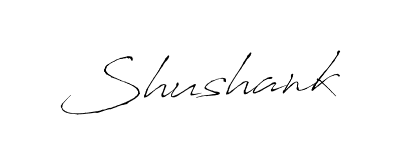 Make a beautiful signature design for name Shushank. With this signature (Antro_Vectra) style, you can create a handwritten signature for free. Shushank signature style 6 images and pictures png