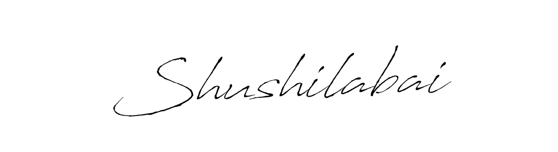 Create a beautiful signature design for name Shushilabai. With this signature (Antro_Vectra) fonts, you can make a handwritten signature for free. Shushilabai signature style 6 images and pictures png