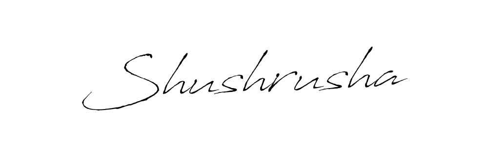 Similarly Antro_Vectra is the best handwritten signature design. Signature creator online .You can use it as an online autograph creator for name Shushrusha. Shushrusha signature style 6 images and pictures png