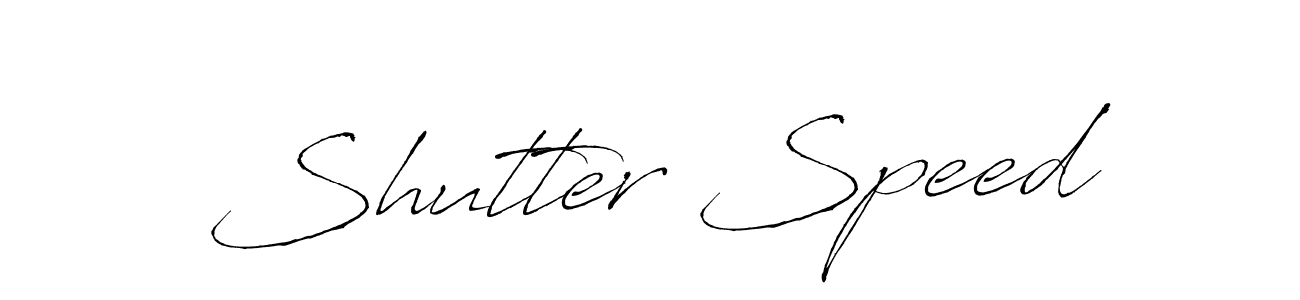 How to make Shutter Speed signature? Antro_Vectra is a professional autograph style. Create handwritten signature for Shutter Speed name. Shutter Speed signature style 6 images and pictures png