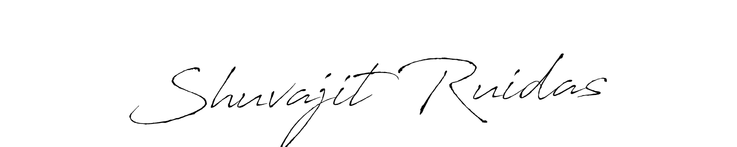 You should practise on your own different ways (Antro_Vectra) to write your name (Shuvajit Ruidas) in signature. don't let someone else do it for you. Shuvajit Ruidas signature style 6 images and pictures png