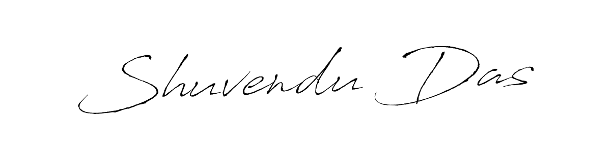 Design your own signature with our free online signature maker. With this signature software, you can create a handwritten (Antro_Vectra) signature for name Shuvendu Das. Shuvendu Das signature style 6 images and pictures png