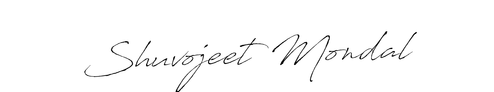 How to make Shuvojeet Mondal signature? Antro_Vectra is a professional autograph style. Create handwritten signature for Shuvojeet Mondal name. Shuvojeet Mondal signature style 6 images and pictures png
