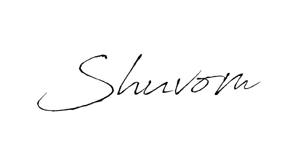 Make a beautiful signature design for name Shuvom. Use this online signature maker to create a handwritten signature for free. Shuvom signature style 6 images and pictures png