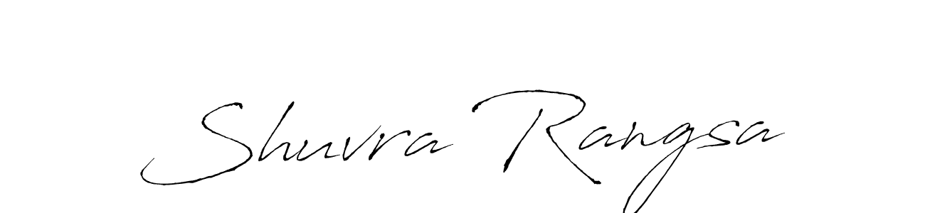 You can use this online signature creator to create a handwritten signature for the name Shuvra Rangsa. This is the best online autograph maker. Shuvra Rangsa signature style 6 images and pictures png