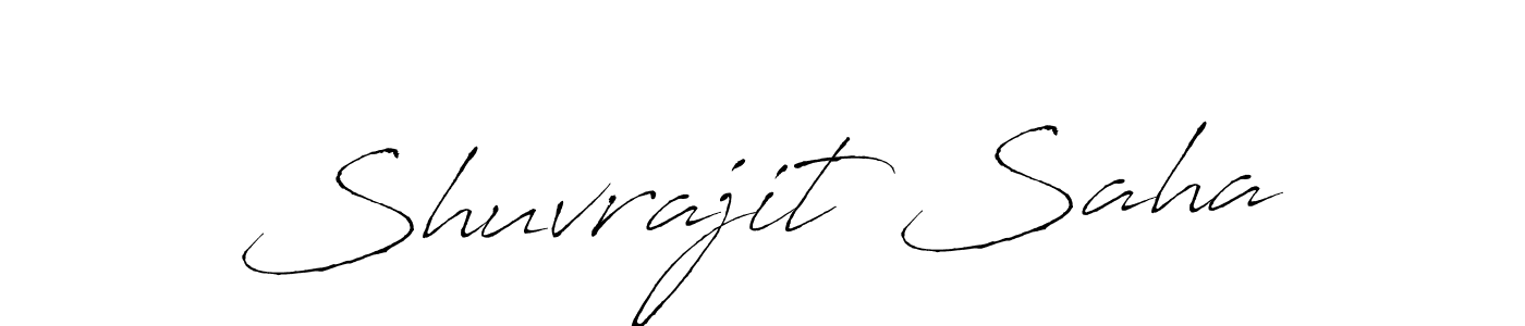 Make a beautiful signature design for name Shuvrajit Saha. With this signature (Antro_Vectra) style, you can create a handwritten signature for free. Shuvrajit Saha signature style 6 images and pictures png