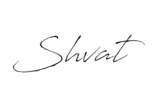 Design your own signature with our free online signature maker. With this signature software, you can create a handwritten (Antro_Vectra) signature for name Shvat. Shvat signature style 6 images and pictures png