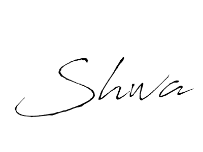 Design your own signature with our free online signature maker. With this signature software, you can create a handwritten (Antro_Vectra) signature for name Shwa. Shwa signature style 6 images and pictures png