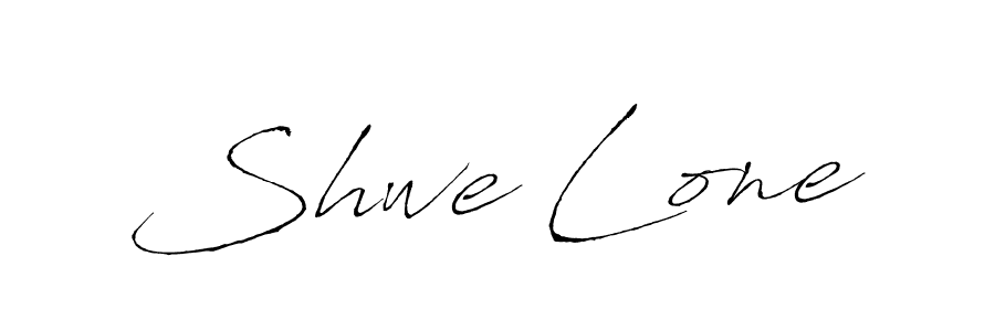 Use a signature maker to create a handwritten signature online. With this signature software, you can design (Antro_Vectra) your own signature for name Shwe Lone. Shwe Lone signature style 6 images and pictures png