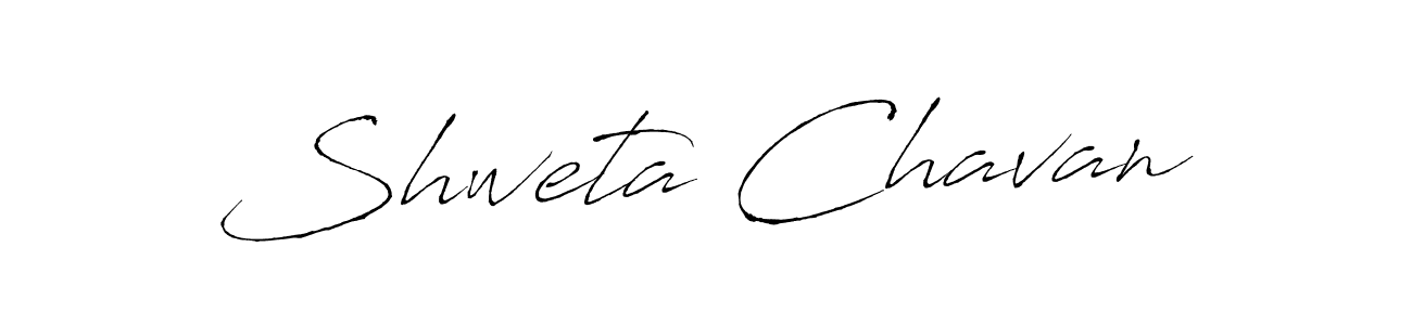 Create a beautiful signature design for name Shweta Chavan. With this signature (Antro_Vectra) fonts, you can make a handwritten signature for free. Shweta Chavan signature style 6 images and pictures png